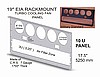 19" Rack EIA 5 Fan Panel